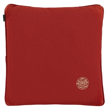 Image of Biba Velvet Cushion - Rust