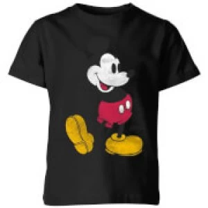 Image of Disney Classic Kick Kids T-Shirt - Black - 11-12 Years