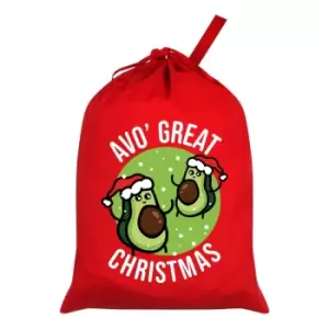Image of Grindstore AvoA' Great Christmas Santa Sack (One Size) (Red/Green)