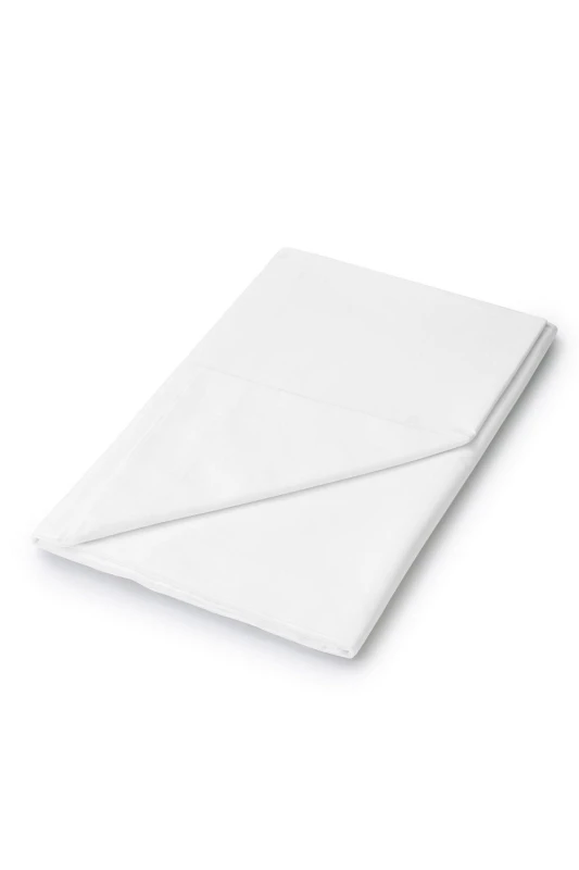 Image of Helena Springfield Helena Springfield 'Plain Dye' Polycotton Flat Sheet in White Size: Super King Flat White Super King Flat Unisex 5016709437813