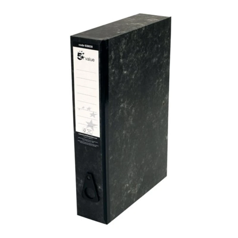 Image of 5 Star Value Box File Foolscap Cloud 75mm (10 Pack) 638639