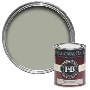 Image of Farrow & Ball Estate Eggshell Paint Blue Gray - 750ml