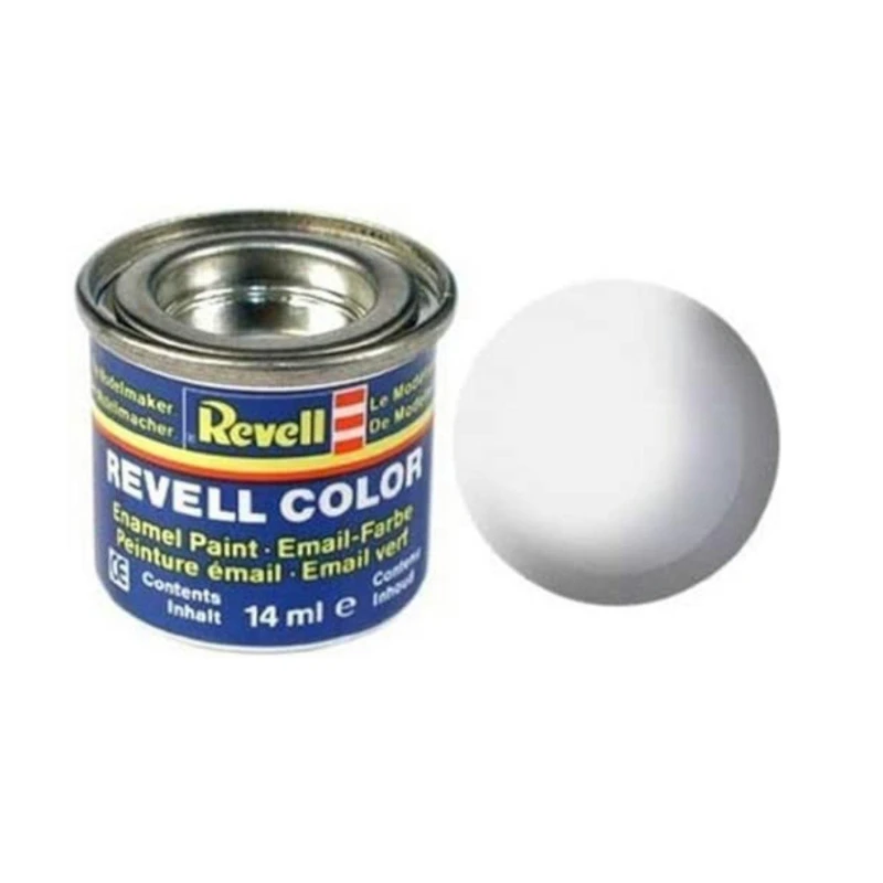 Image of Revell Enamel 301 White Silk 14ml Multi unisex