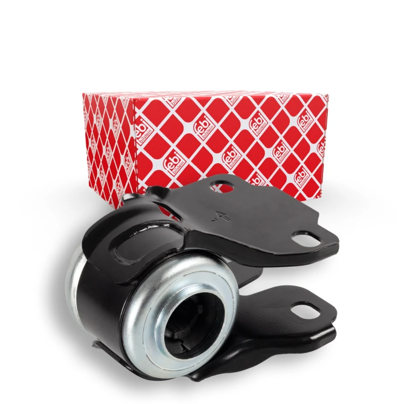 Image of FEBI BILSTEIN 36963 Arm Bushes Rear, Hydro Mount, with holder Elastomer Control Arm-/Trailing Arm Bush (251)