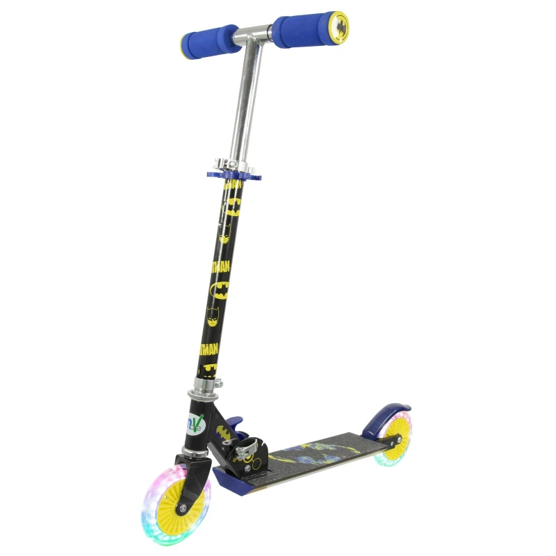 Image of Batman Folding Inline Scooter with LED Wheels Scooters One Size None 72902869000