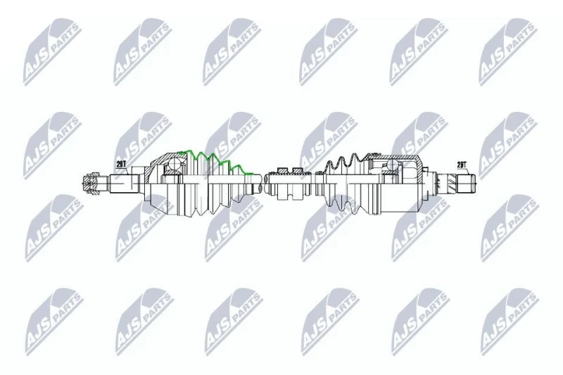 Image of NTY Drive shaft NTY NPW-NS-040