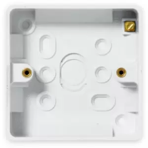Image of Bg Electrical - bg 2 Gang Rectangular Surface Box 32mm - White