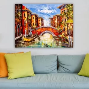Image of 394574044_70100 Multicolor Decorative Canvas Painting