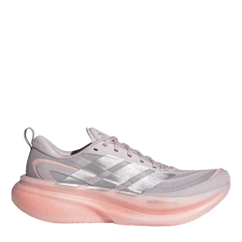 Image of adidas Supernova Glide Womens Running Shoes Purple/Silver female 4 (36.7)