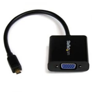 image of StarTech.com Micro HDMI to VGA Adapter Converter for Smartphones / Ultrabook / Tablet - 1920x1080