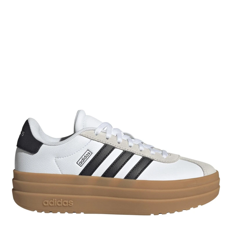 Image of adidas Vl Court Bold Low-Top Trainers Girls - White White 4