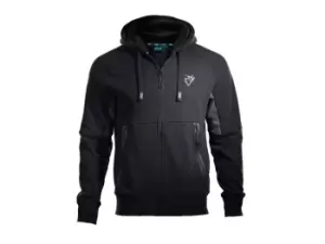 Image of OX Tools OX-W552905 OX Zip Through Hoodie Black/Grey - XL