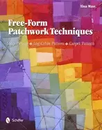 Image of free form patchwork techniques strip piecing log cabin pattern carpet patte