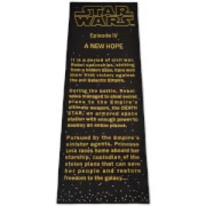 image of Exclusive Star Wars Title Crawler Rug