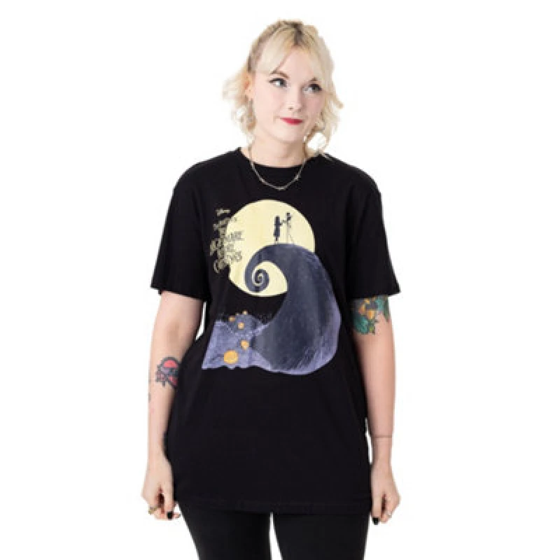 Image of Disney Short Sleeved T-Shirt in Black Size: 2X-large Black XXL Unisex 5063203902880