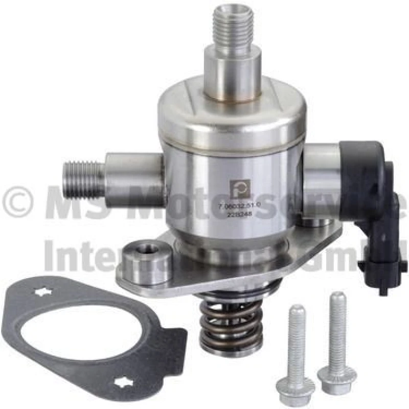Image of PIERBURG 7.06032.51.0 High Pressure Pump with seal ring, with gasket/seal High Pressure Pump (3918)