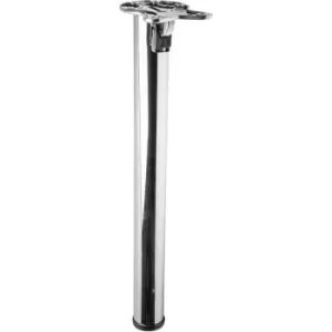 GTV - Folding Table Leg 870 mm Diameter 50 mm - Colour Chrome - Pack of 8