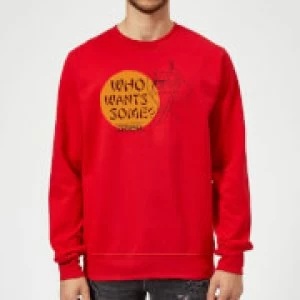 Image of Samurai Jack Who Wants Some Sweatshirt - Red - L