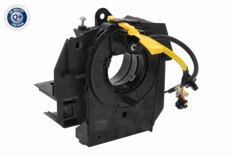 Image of VEMO Clock spring for steering wheel VEMO V33-72-0262