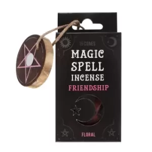 Floral Friendship Magic Spell Incense Cones