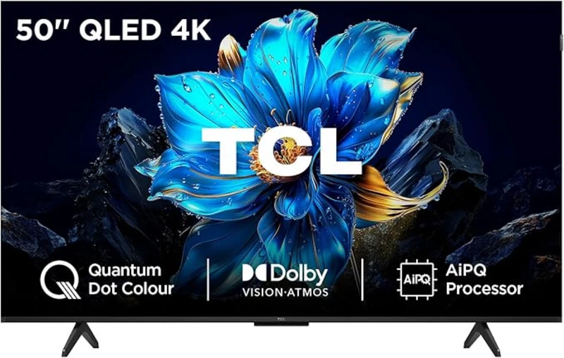 Image of TCL 50" 50P7K-UK Smart 4K Ultra HD HDR QLED TV
