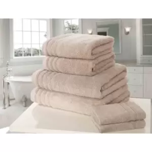 image of Rapport Home Furnishings So Soft Towel Bale 500gsm - 6 Piece - Taupe