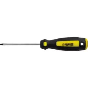 Image of Yamoto Tri-line Flat Head Screwdriver, 5.0mm Parallel Tip, 200mm Blade