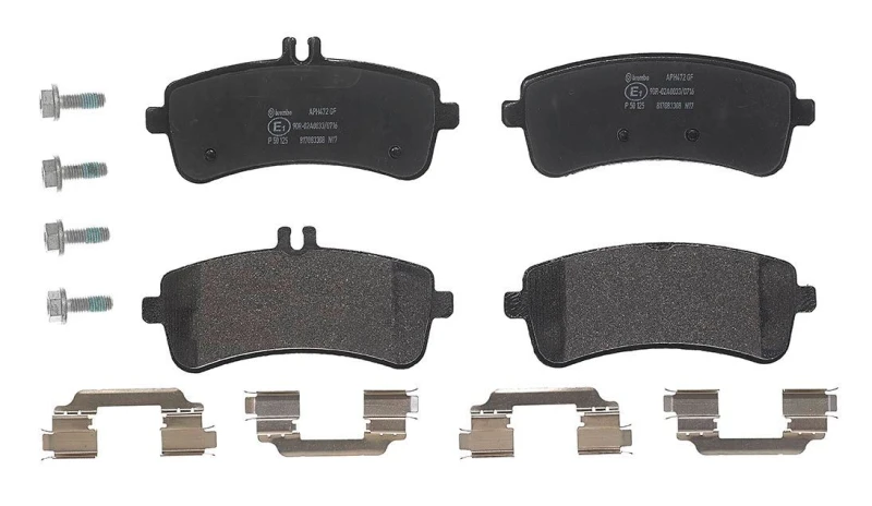 Image of BREMBO Brake pad set BREMBO P 50 125