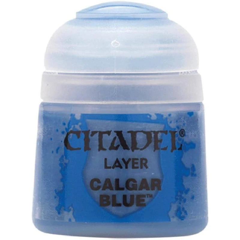 Image of Citadel Games Workshop Colour Layer: Calgar Blue (12ml) Paint Multi