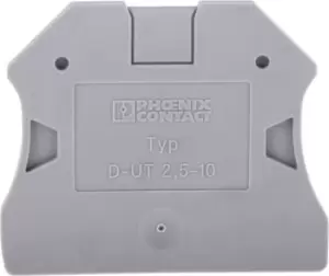 Image of Phoenix Contact, D-UT 2.5/10 Cover for Terminal Block