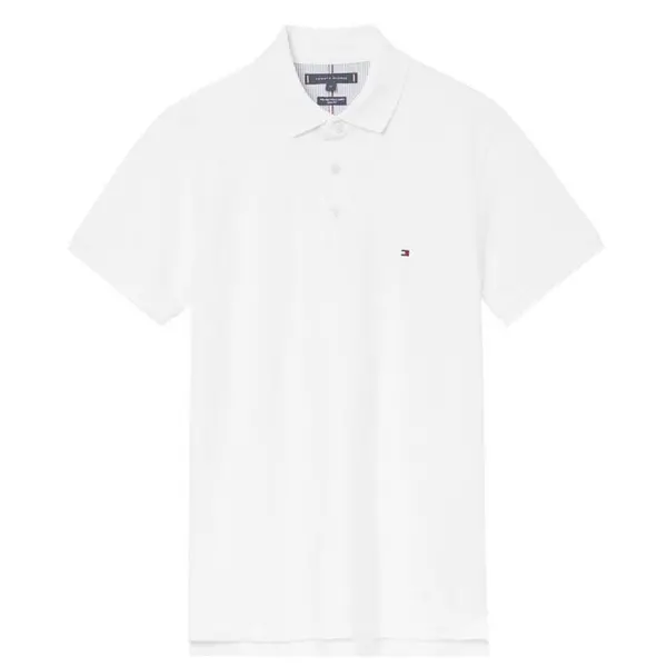 image of Tommy Hilfiger Core 1985 Slim Polo - White M