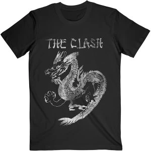 Image of The Clash - Dragon Unisex Large T-Shirt - Black