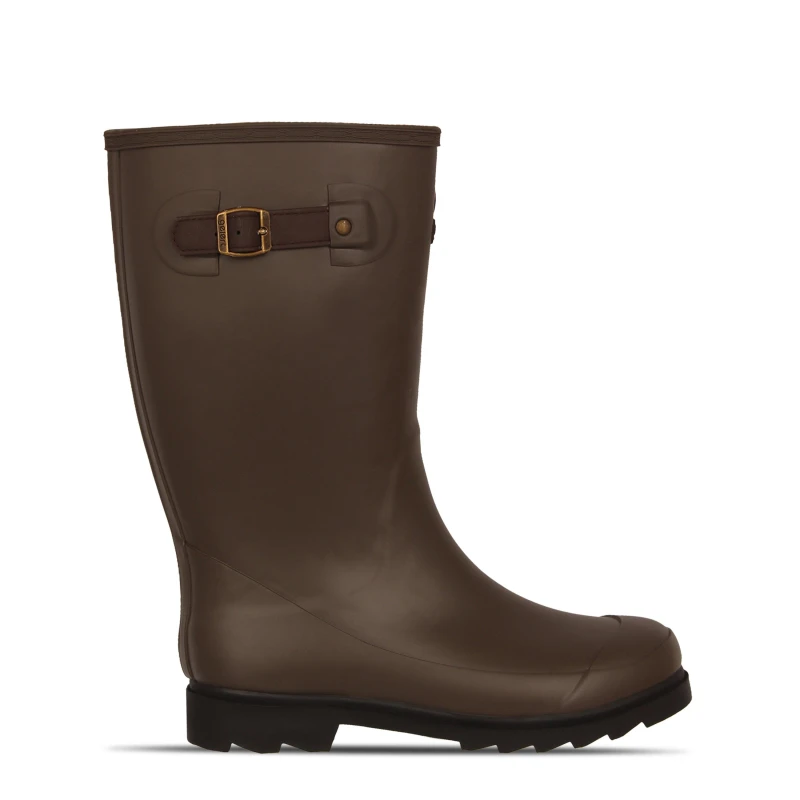 Image of Gelert Fur Welly Boot Ladies - Green Green 4