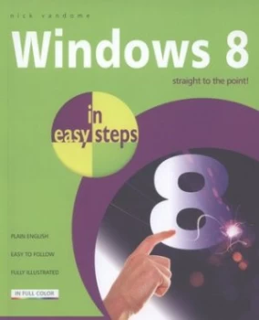 Image of Windows 8 in Easy Steps by Nick Vandome Paperback