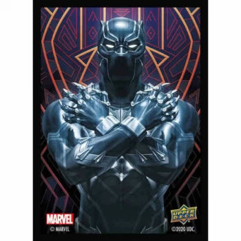 image of Marvel Card Sleeves: Black Panther (65 Sleeves)