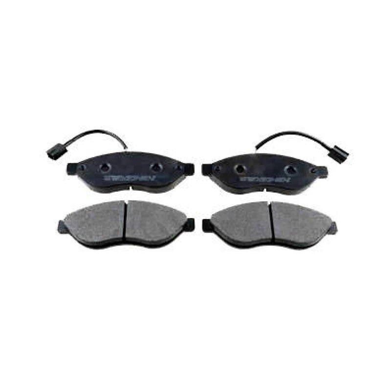 Image of ZIMMERMANN 24468.190.1 Brake pad set Front Axle, incl. wear warning contact, Photo corresponds to scope of supply Brake Pad Set,disc brake (402)