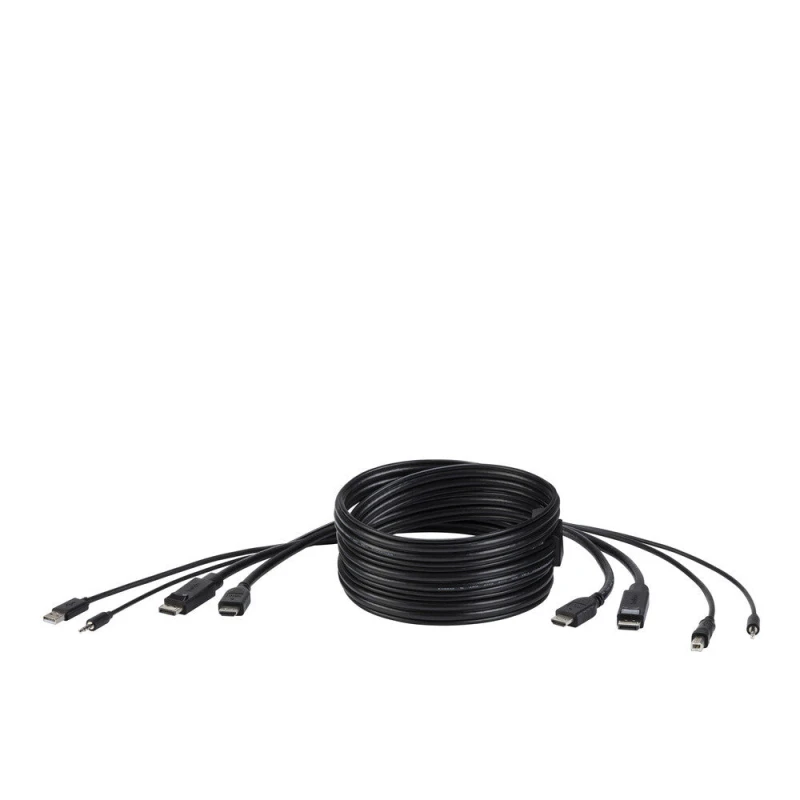 Image of Linksys Belkin F1DN2CC-HHPP6t KVM cable Black 1.8 m F1DN2CC-HHPP6T