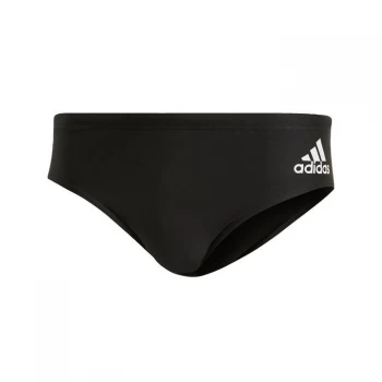 image of adidas Colorblock Tapered Swim Trunks Mens - Black / Grey Six