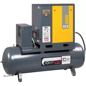 image of 06416 Sirio 11-10-270ES Screw Compressor with Dryer - SIP