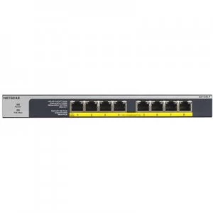 image of Netgear GS108LP-100EUS Network RJ45 switch 8 ports PoE