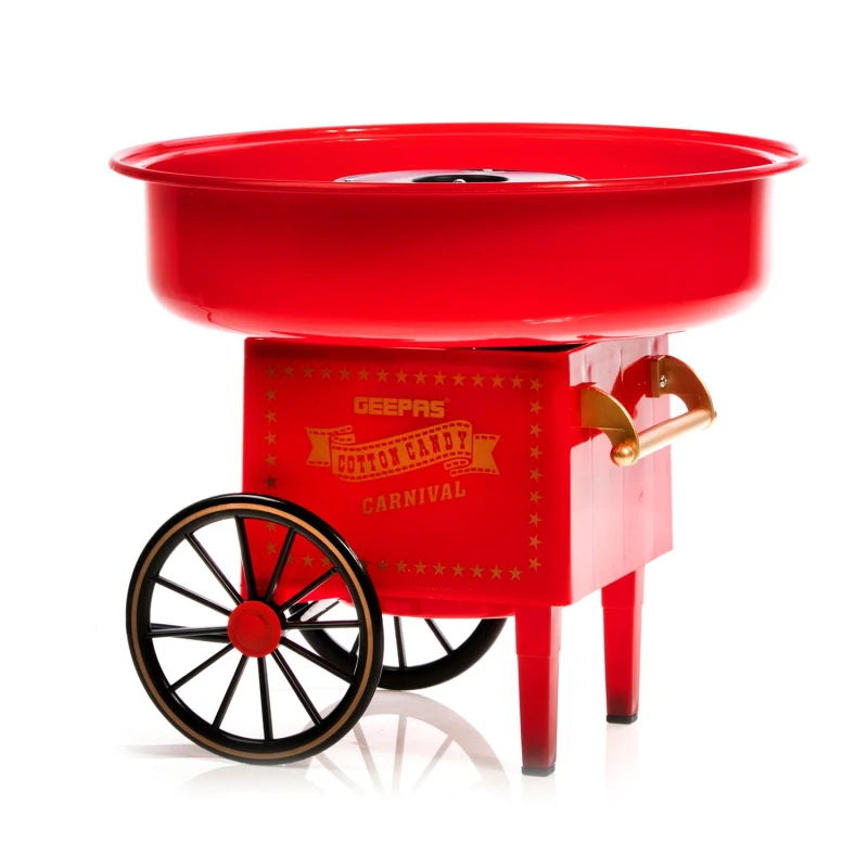 Image of Geepas 500W Cotton Candy Maker For Birthdays, Parties And Celebrations Easy To Use, Fun & Exciting To Make Candy Floss Quickly
