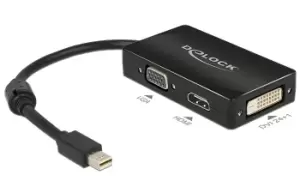 DeLOCK 0.16m DisplayPort/VGA + HDMI + DVI Mini DisplayPort VGA...