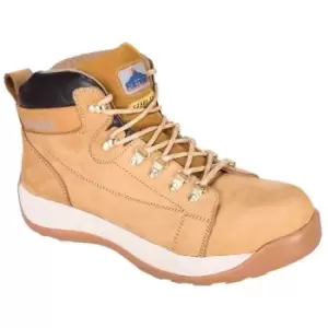Image of Portwest Mens Steelite SB HRO Leather Safety Boots (10.5 UK) (Honey) - Honey
