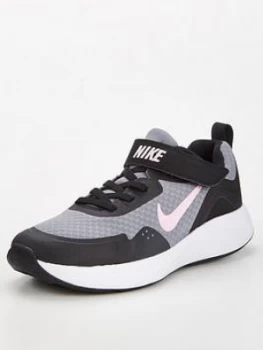 Image of Nike Wearallday Children'S Trainer - Grey/Multi