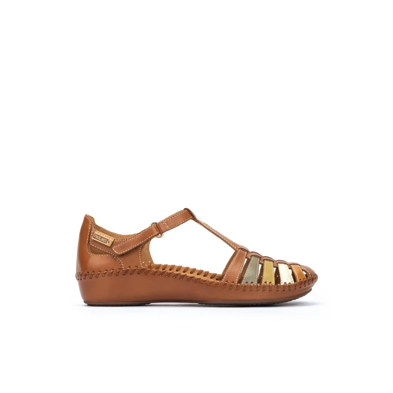 Image of Pikolinos Leather sandals woman Pikolinos Vallarta Marron Female 36