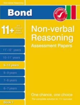 Image of Bond Non-Verbal Reasoning Assessment Papers. Book 1 9-10 Years by Andrew Baines Paperback