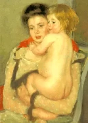 Image of mary cassatt oils and pastels