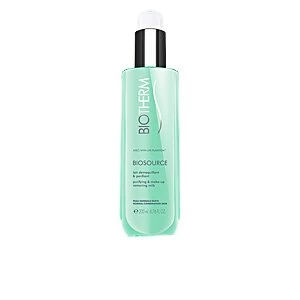Image of BIOSOURCE purifiying & make-up removing milk 200ml