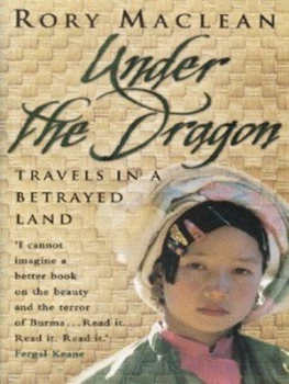Image of Under the Dragon by Rory Maclean Hardback