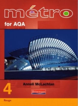 Image of Mtro 4 for Aqa. Rouge by Anneli Mclachlan Paperback